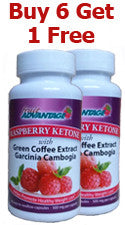 Fruit Advantage Weight Management Raspberry Ketone - Buy 6 - Get 1 Free