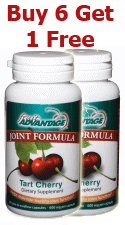 Fruit Advantage Tart Cherry Joint Formula - Buy 6 - Get 1 Free