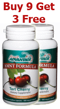 Fruit Advantage Tart Cherry Joint Formula - Buy 9 - Get 3 Free