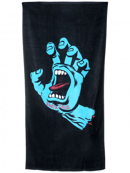 Screaming Hand 64in X 32.5in Towel