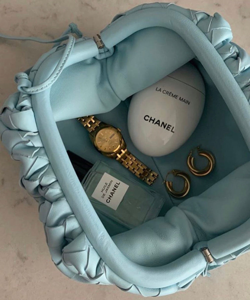 Soho Mini Knott Bag - Baby Blue