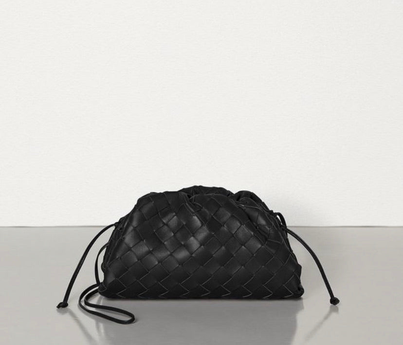Soho Mini Knott Bag - Black