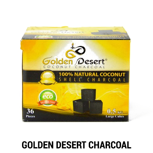 Golden Desert Charcoal 5starhookah