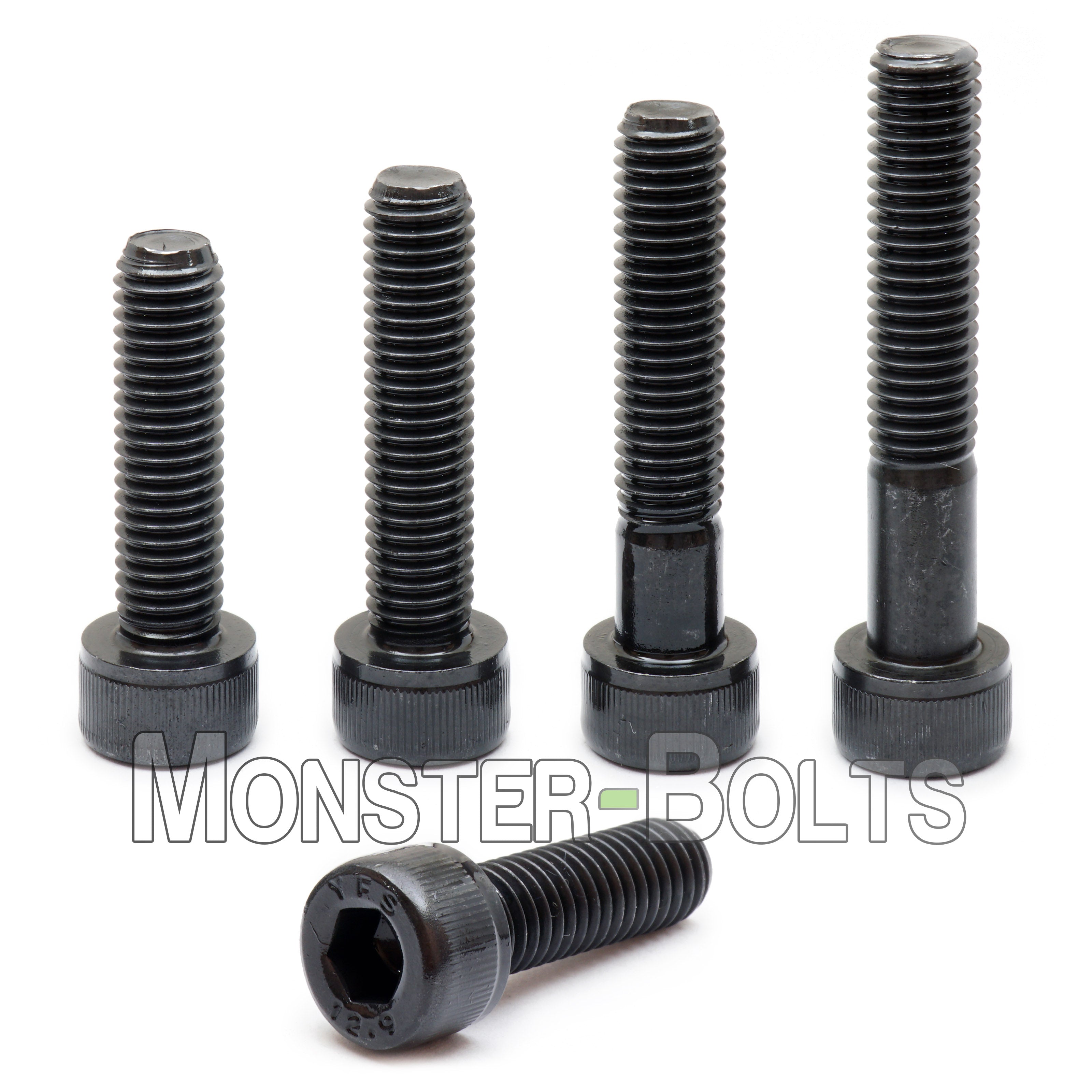 Black Oxide Alloy Steel Metric M4 x 0.7 x 16mm Socket Head Cap Screw pack of 10