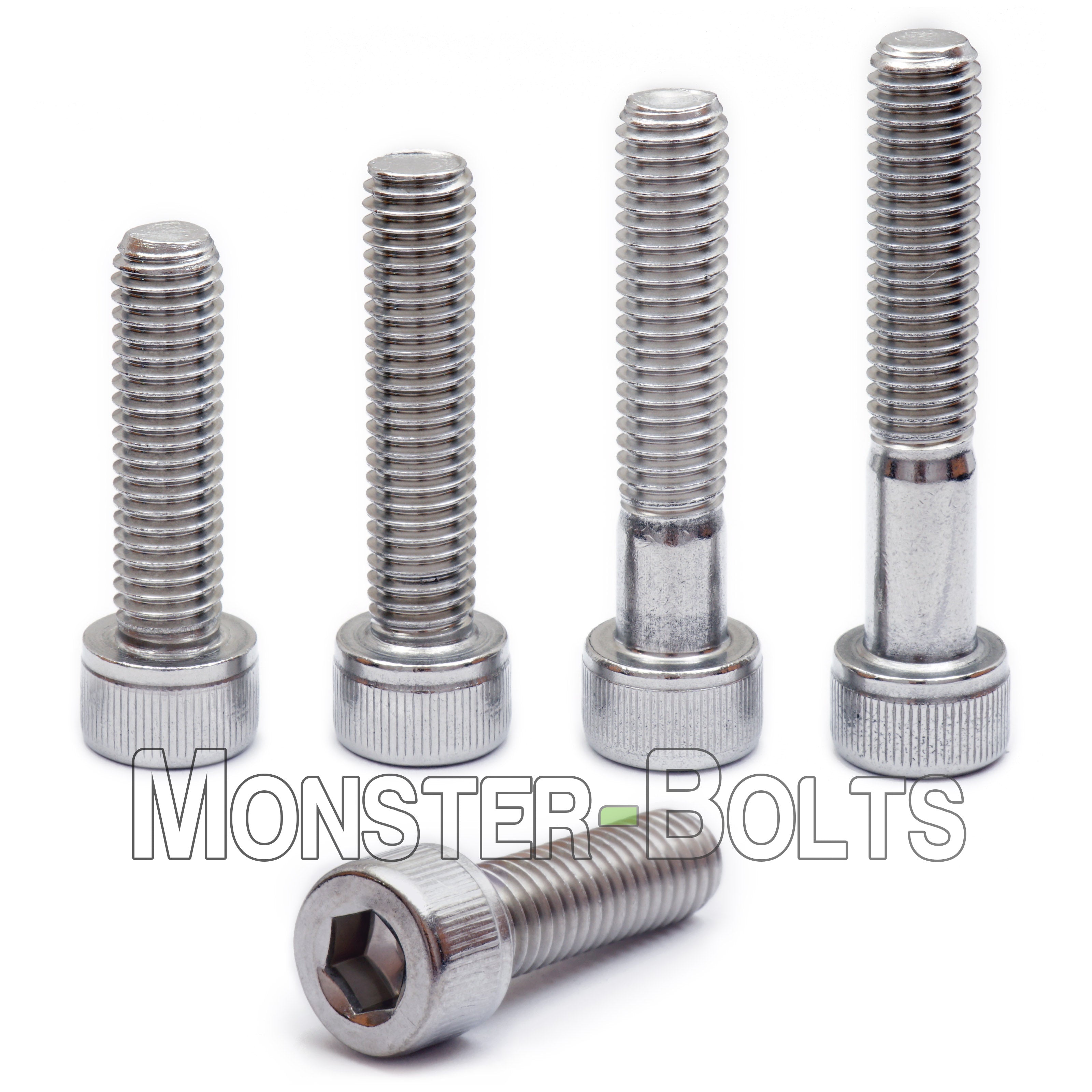 AISI 304 Stainless Steel UNF Fine Thread Cup Point #2-64 X 1/8 Set Screws Hex Socket Drive 18-8 10 pcs 
