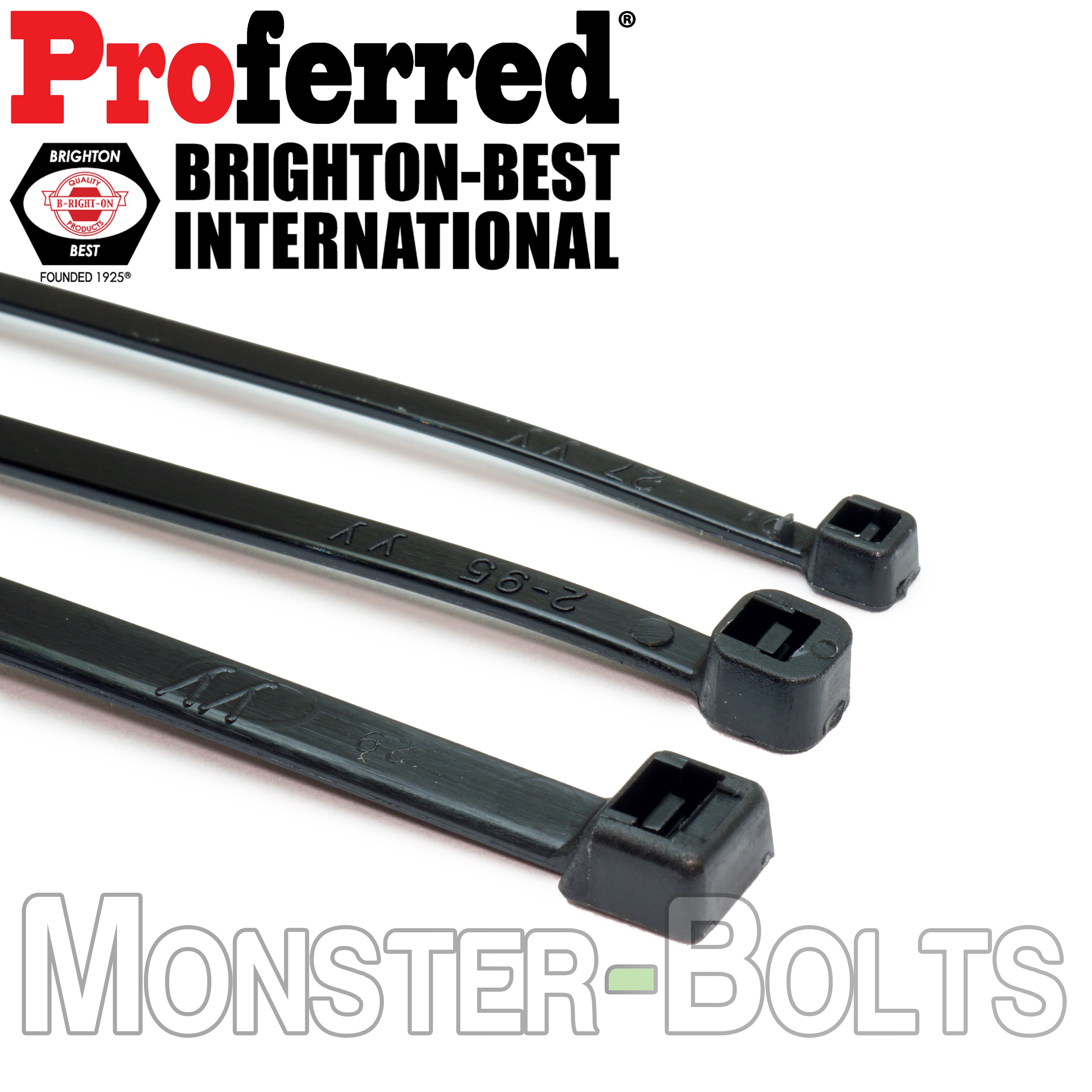 4" 6" Outdoor Use UL Listed 8" & 10" Details about   Black Nylon 66 UV Rated Cable Ties 