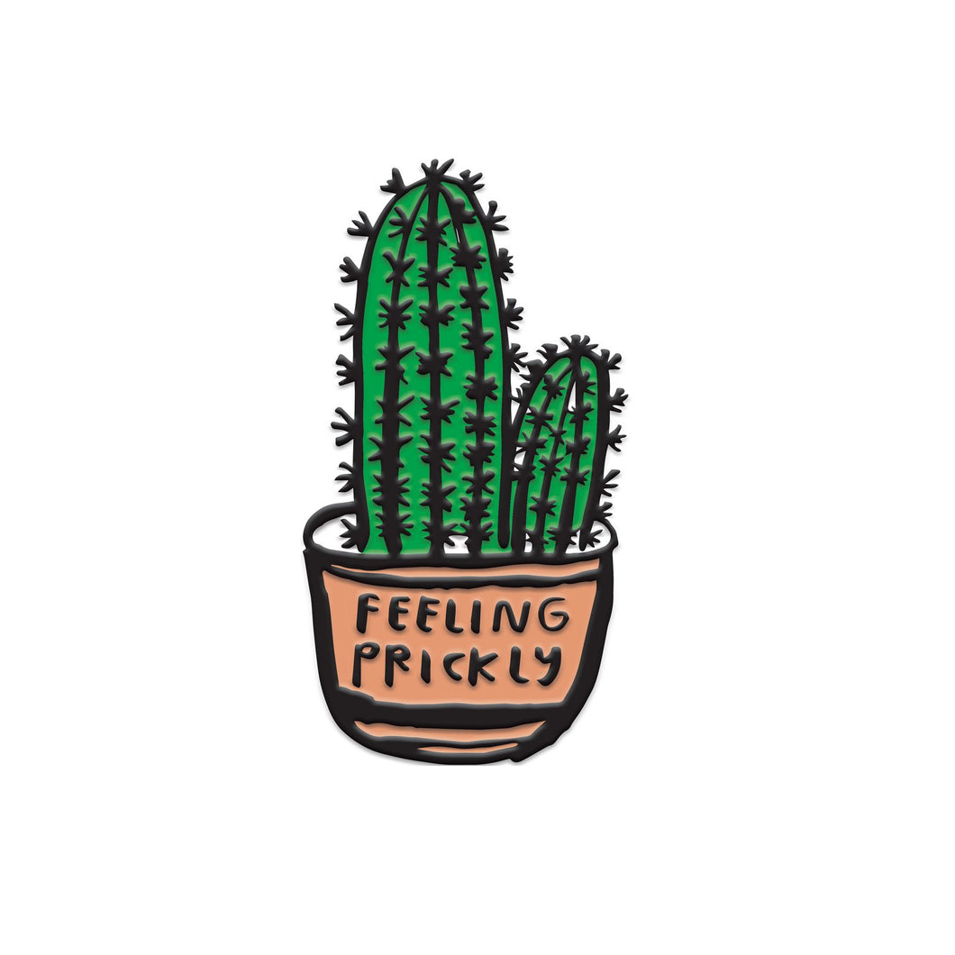 People I've Loved Feeling Prickly Cactus Enamel Pin