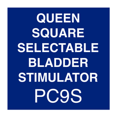 Queen Square Selectable Bladder Stimulator Instructions