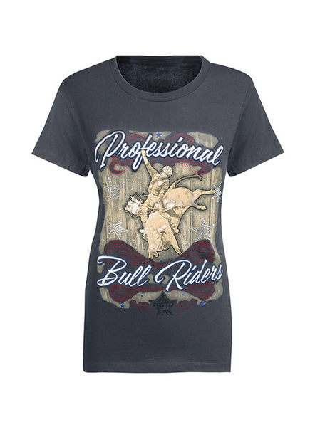 Ladies PBR Rhinestone T-Shirt | Ladies 