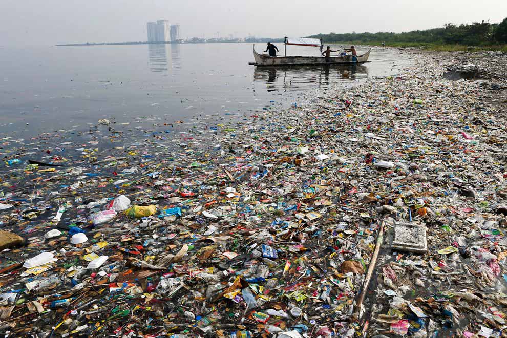 Ocean Plastic Waste | Plastic Bank Ocean Cleanup | Stay Sixty Stainless Steel Water Bottle