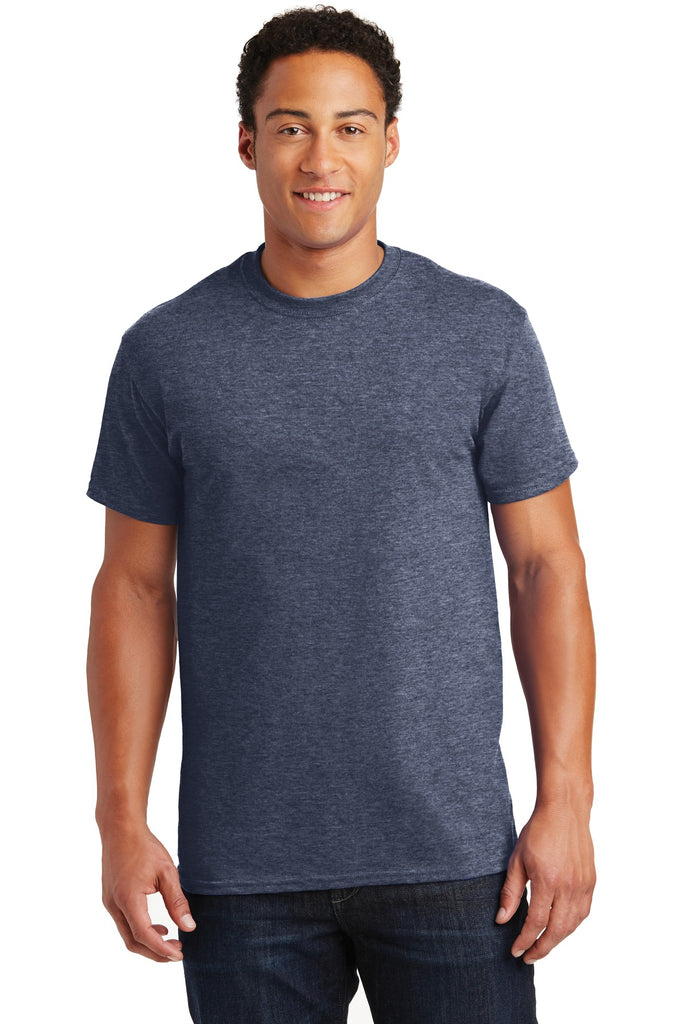 Gildan® - Ultra Cotton® 100% Cotton T-Shirt. 2000 (Heathered Navy)