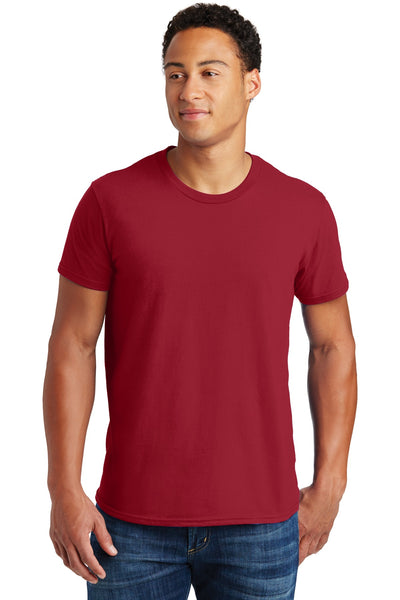 deep red t shirt