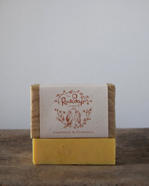 Chamomile & Calendula Goat Milk Soap Bar at Lewes Map Store