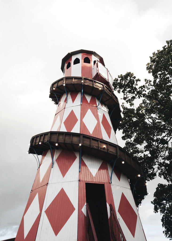 Helter skelter at the Good Life Experience, summer family festival | Lewes Map Store