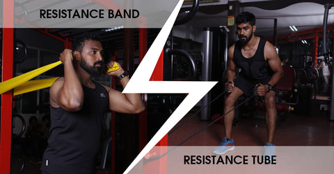 Resistance tube v/s resistance band