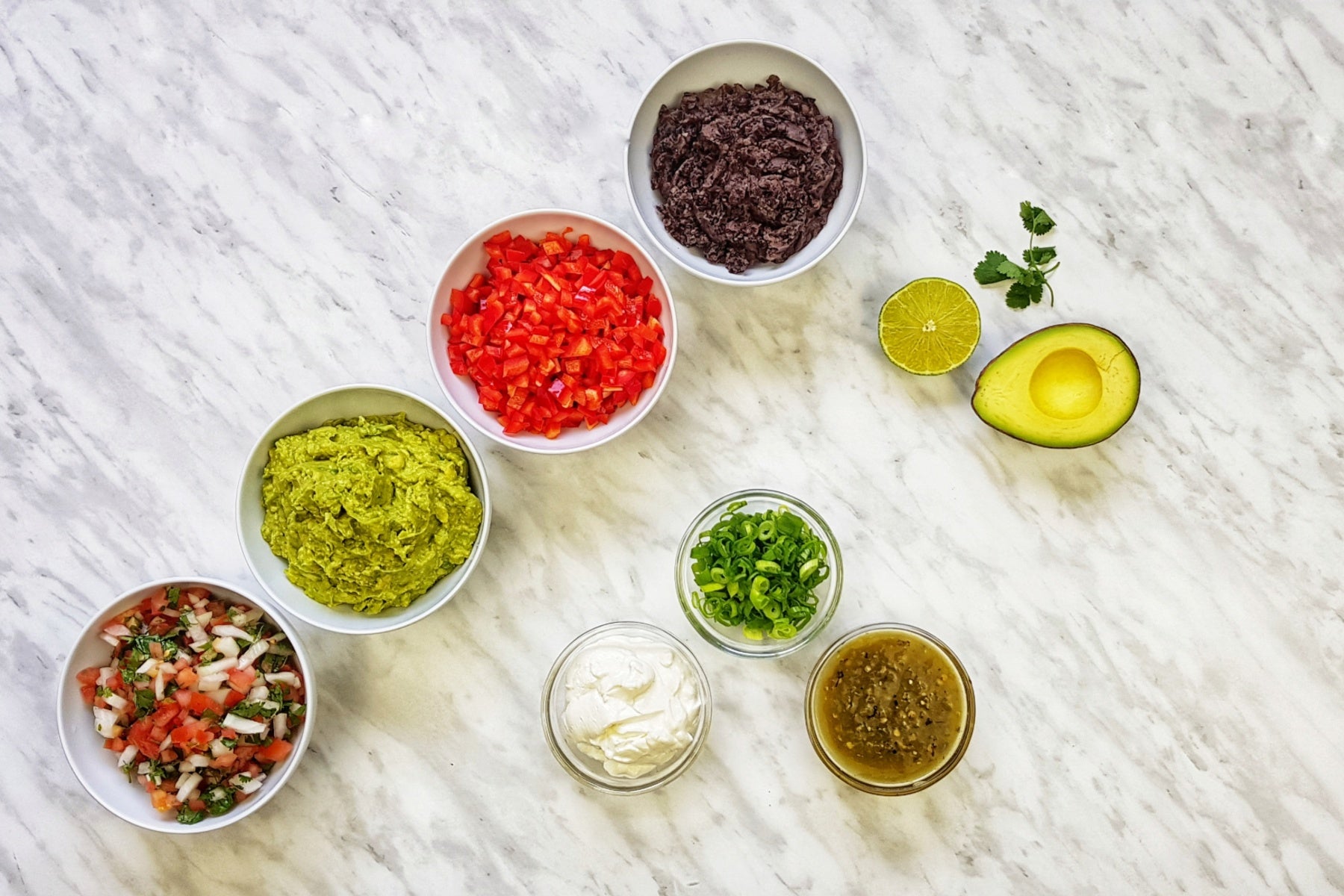 7 Layer Summer Dip Ingredients