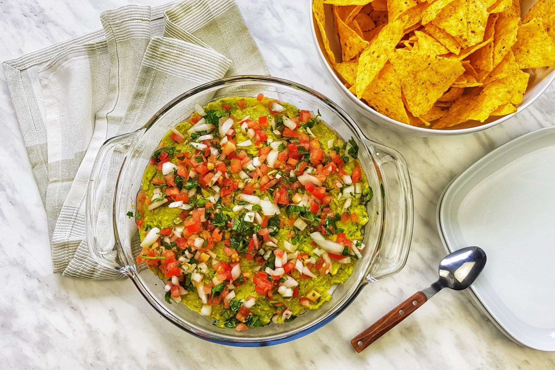 7 Layer Dip Final as seen from above