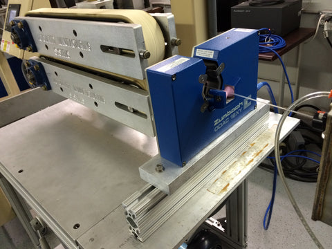 Extrusion Puller with Zumbach Laser 3D Filament