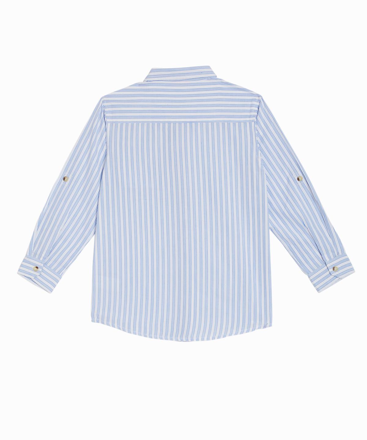 Pinstripe Button-Down Shirt