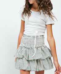 Cropped Tie Back Tee