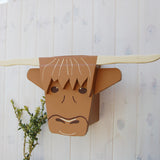 Highland Cow Bird Box