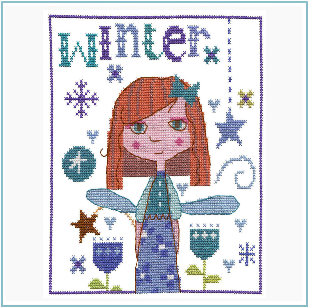 Winter Fairy Cross Stitch Chart