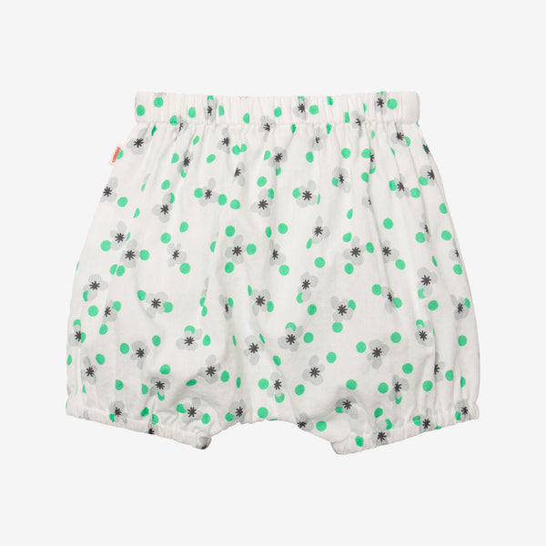 Newborn girls' beige shorts