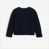 Newborn navy blue cardigan