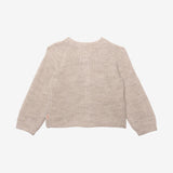 Baby girls' heather grey cardigan