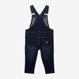 Baby boys' blue stone overalls