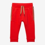 Baby boys' red sweat pants