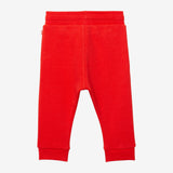 Baby boys' red sweat pants