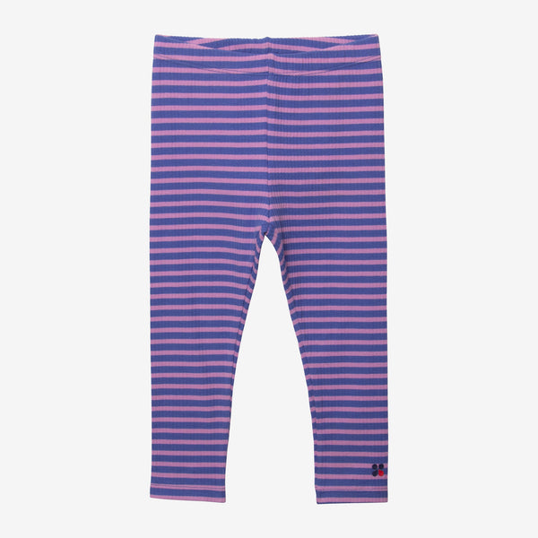 Baby girls' purple leggings