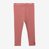 Baby girls' terracotta leggings