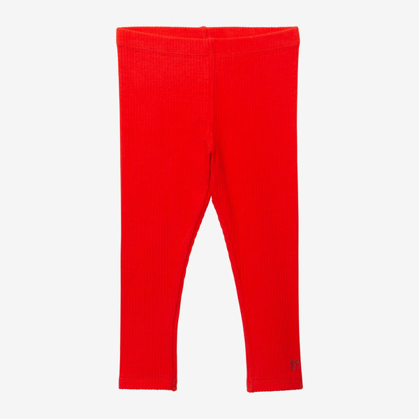 Baby girls' red leggings