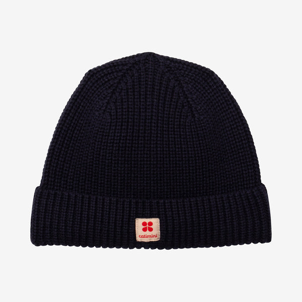 Kid navy blue beanie