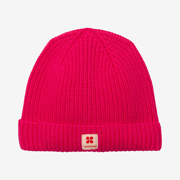 Kid hot pink beanie