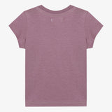 Baby boy purple short sleeve graphic T-shirt