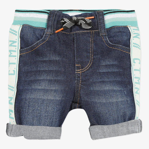Baby boy jungle print cargo shorts