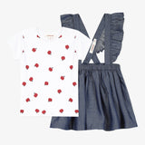 Baby girl T-shirt and dress set