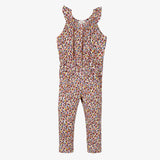 Girls' summer printed jumpsuit