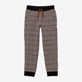 Girl's Prince of Wales jogger pants