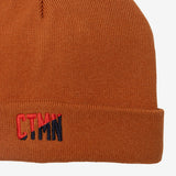 Kid camel knit beanie