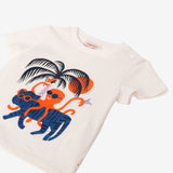 Baby Boy tiger-octopus print T-shirt