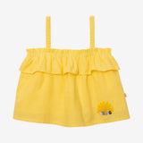 Girls' yellow tank top