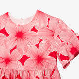 Girls' peony dress