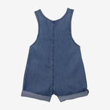 Newborn boys' blue jumpsuit