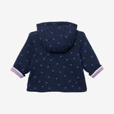 Newborn boy reversible jacket