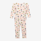 Girls' spring-inspired legging pajama set