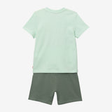 Boy's green shorty pajama